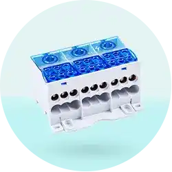 تکفاز کالا | فروشگاه اینترنتی برق صنعتی و خانگی 19 ترمینال توزیع