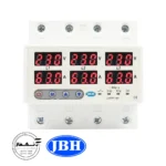 Three-phase 63 amp current voltage protector