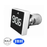 JBH ammeter signal lamp, square-white type