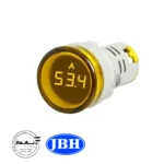 Round type JBH ammeter signal lamp-yellow