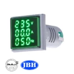 JBH triple green square type signal light