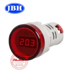 Frequency meter signal light-red