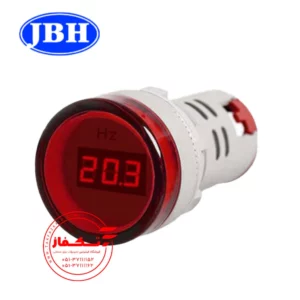 Frequency meter signal light-red