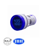 JBH volt amp signal light round-blue type