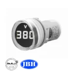 JBH voltmeter signal DC lamp, round white type