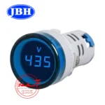 Voltmeter signal light-blue