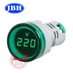 Voltmeter signal light-green