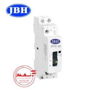 لیست قیمت تجهیزات برق صنعتی 101 کنتاکتور تکفاز دستی اتوماتیک 25 آمپر JRCT-25-2P-220V-M از JBH