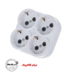 پریز برق بدون سیم چهارخانه