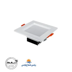 لیست قیمت نور و روشنایی 63 Solaris built-in lamp 7 square watts Pars Shua Tos 1