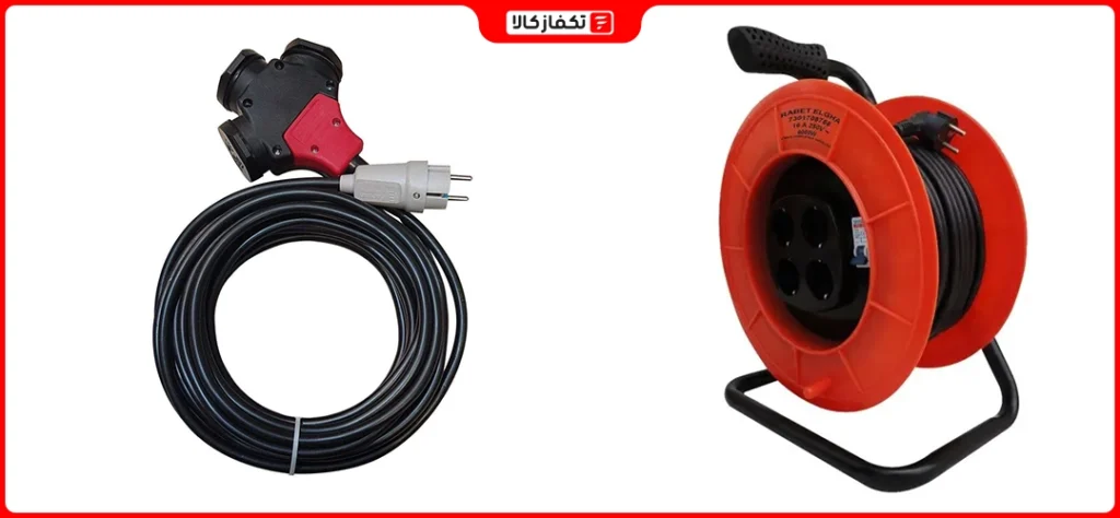استفاده از یک محافظ برای چند وسیله برقی درست است؟ 6 استفاده از سیم سیار (رابط برق)