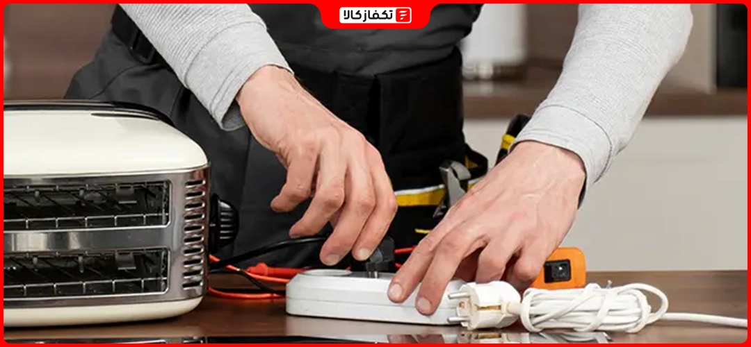 مراحل تعمیر محافظ برق گام به گام