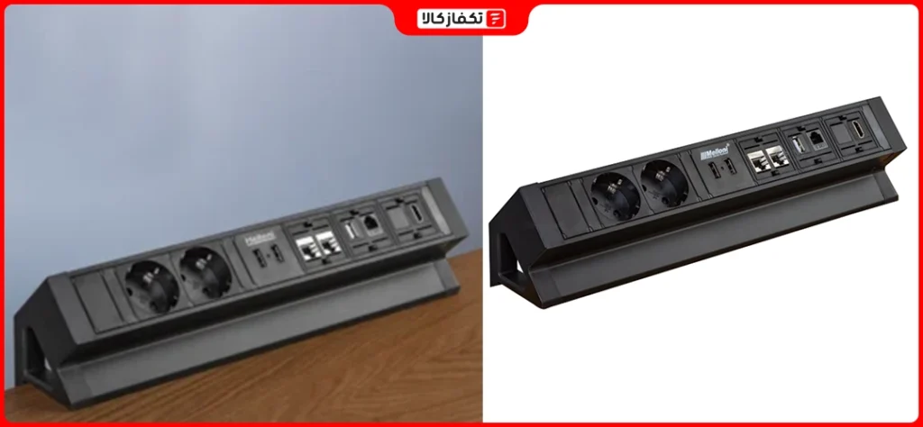 پریزهای روکار راه‌حل موقت 2