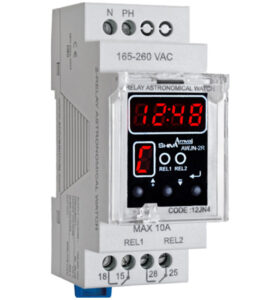 قیمت ساعت نجومی دو رله ای(سریN) شیواامواج