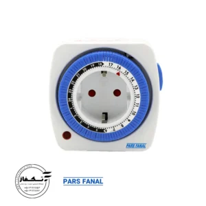 خرید تایمر دوشاخه 24 ساعته مدل PFTG28 پارس فانال