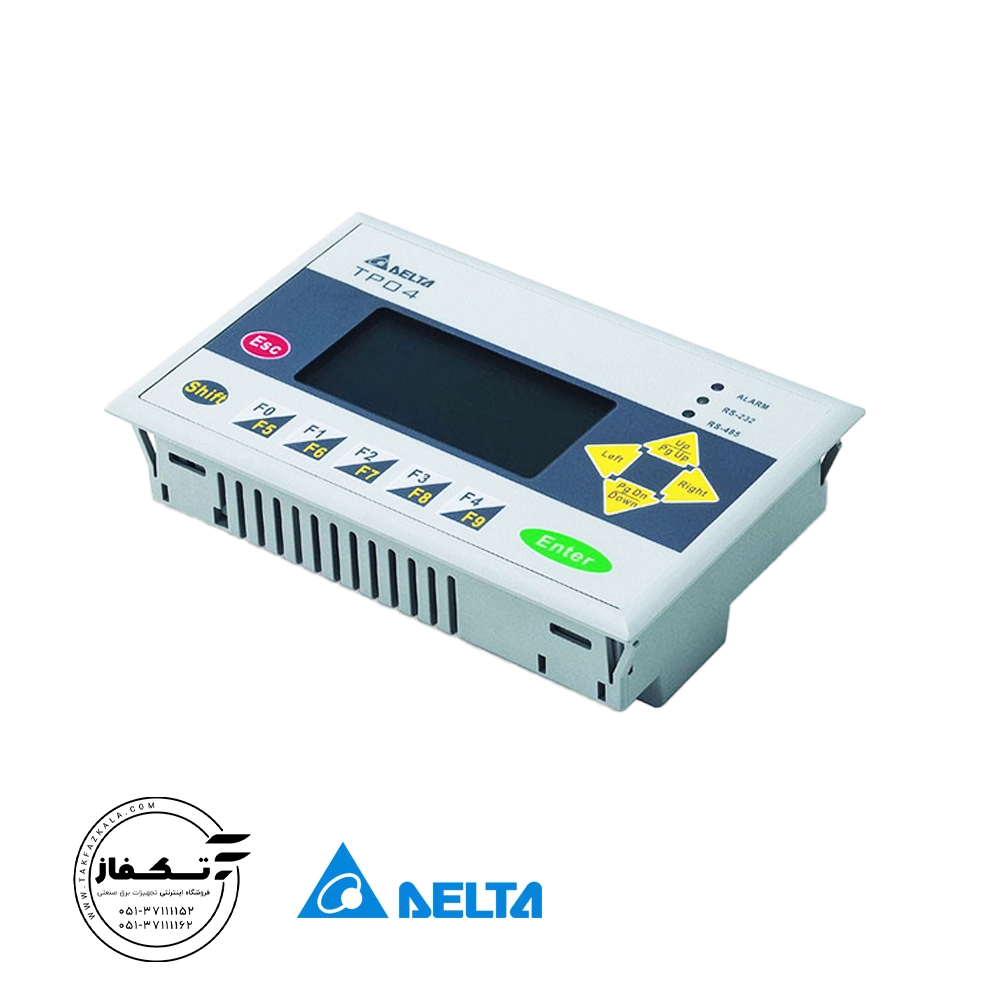 HMI دلتا متنی 3 اینچ TP04G-AS2