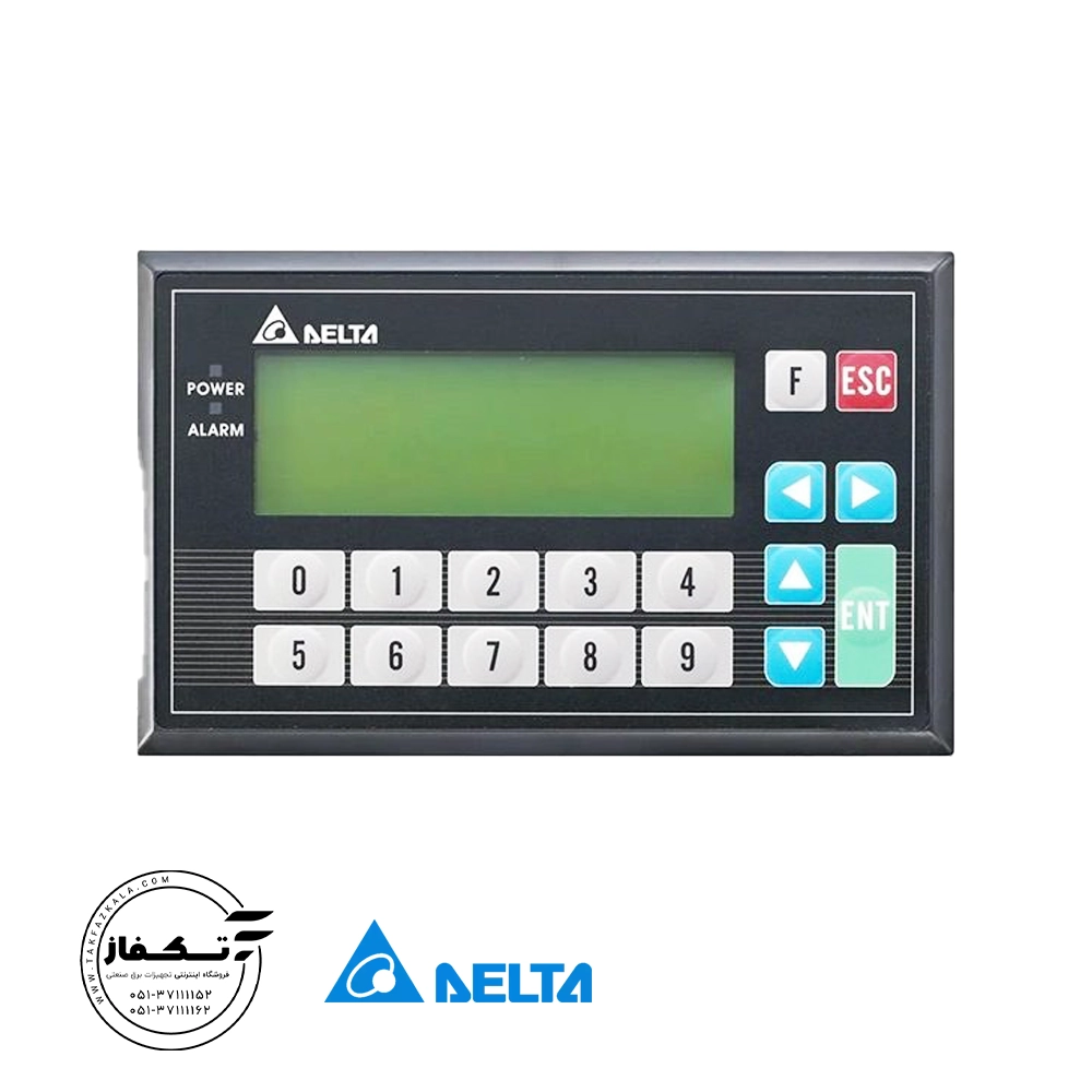 HMI دلتا متنی 4.1 اینچ مدلTP04G-BL-C