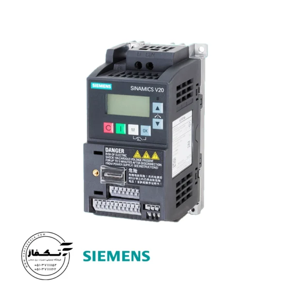 درایو زیمنس کد 6SL3210-5BB13-7UV1 تکفاز
