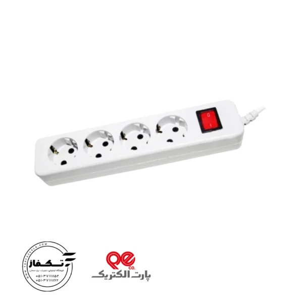 شهاب 4خانه ارتدار باکلید باکابل 1/8 متر پارت الکتریک