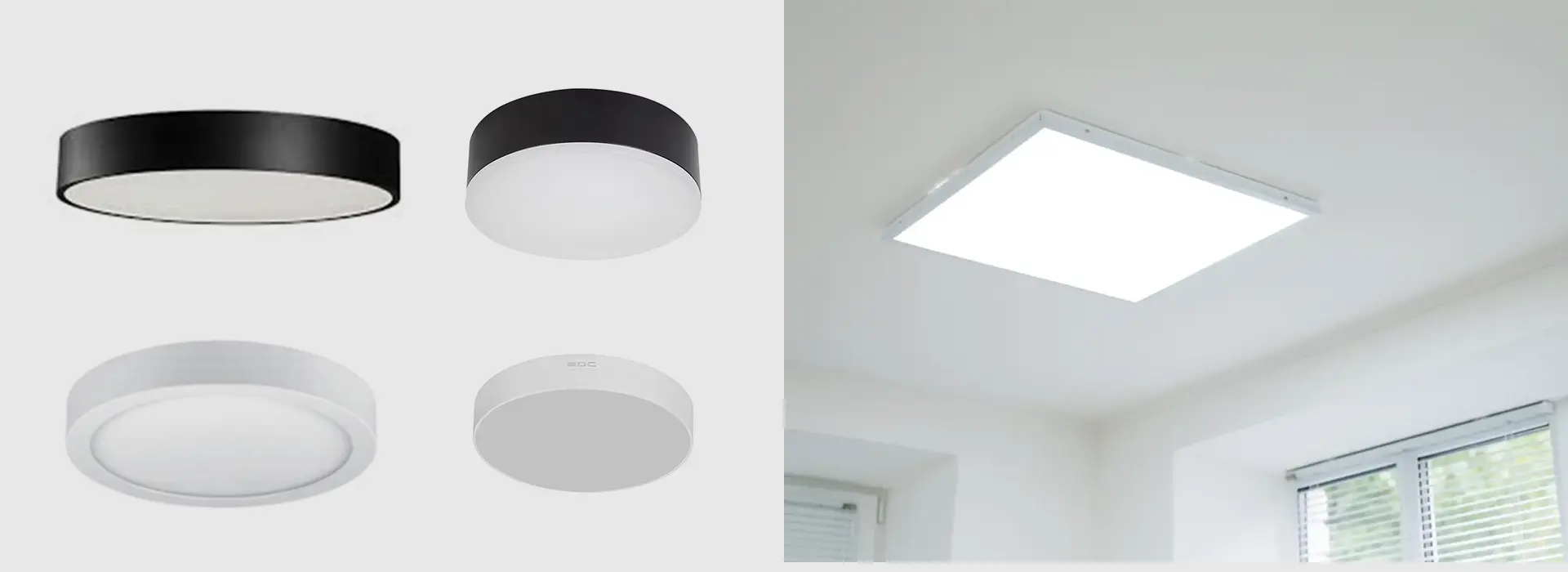 قیمت چراغ و پنل سقفی روکار