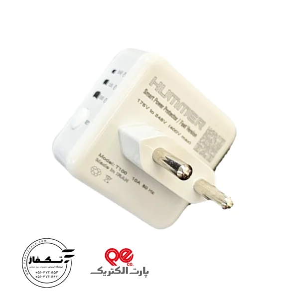 محافظ مبدل دوشاخه تایمردار پارت الکتریک
