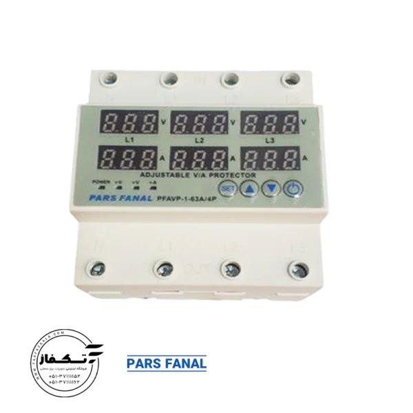 کنترل محافظ ولتاژ 63 آمپر4 پل پارس فانال