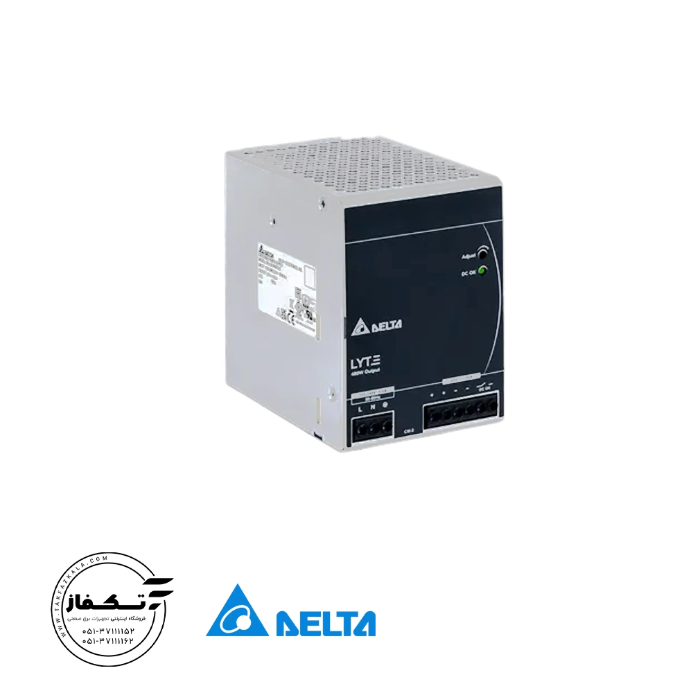 منبع تغذیه دلتا مدل DRL-24V480W1AS منبع تغذیه دلتا مدل DRL-24V480W1AS