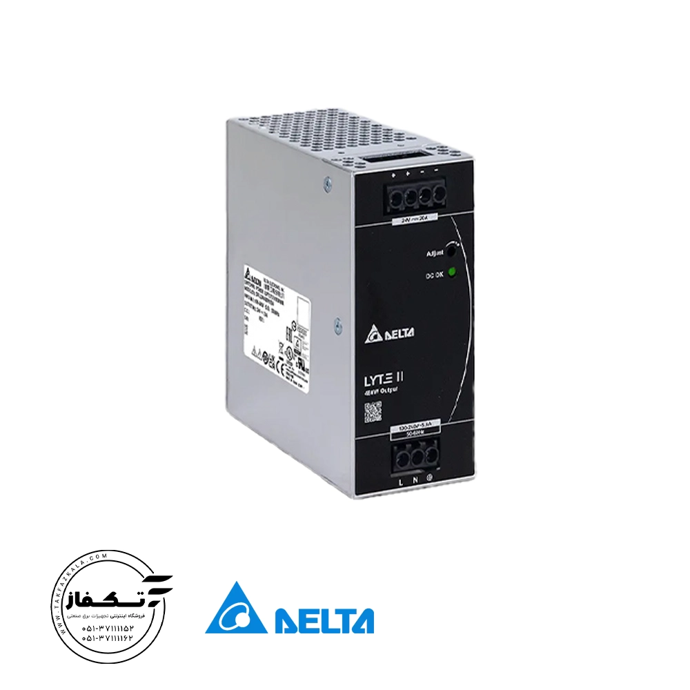 منبع تغذیه دلتا مدل DRL-24V480W1EN منبع تغذیه دلتا مدل DRL-24V480W1EN