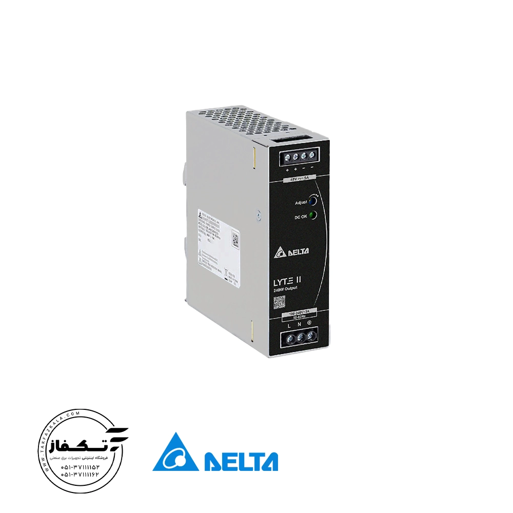 منبع تغذیه دلتا مدل DRL-48V240W1EN منبع تغذیه دلتا مدل DRL-48V240W1EN