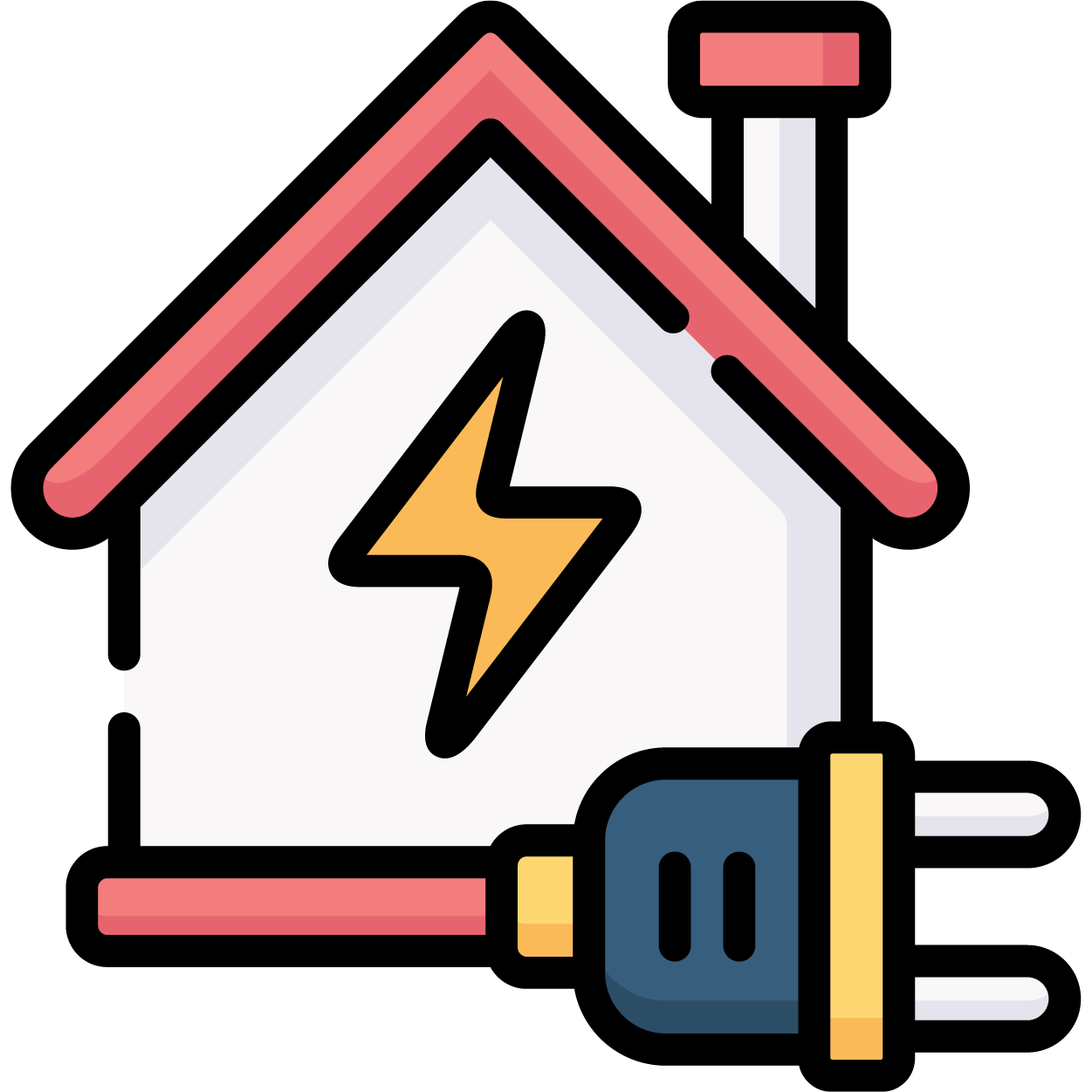 آیکن دسته بندی تجهیزات برق ساختمان