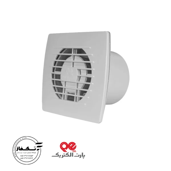 خرید و قیمت هواکش بدون پنل یونیورسال سایز 10 رنگ سفید پارت الکتریک